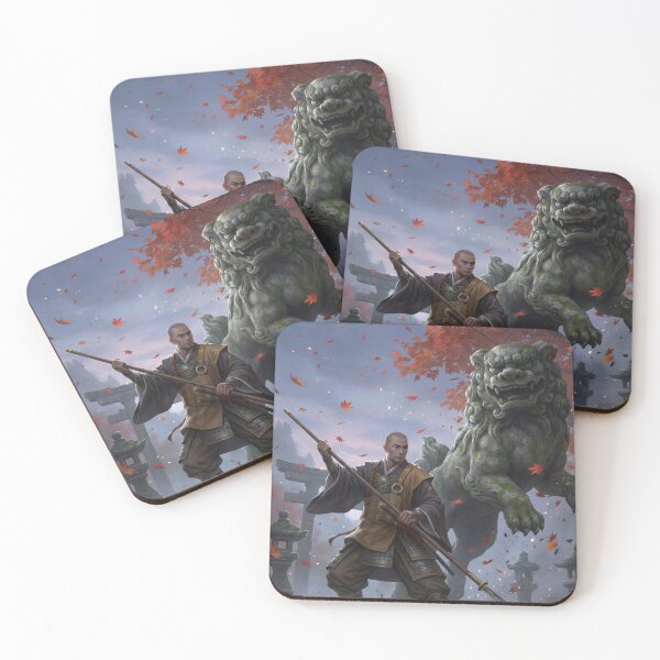 Item preview, Guardian of the Autumn Shrine: Warrior Monk designed and sold by Mori-no-Akari.