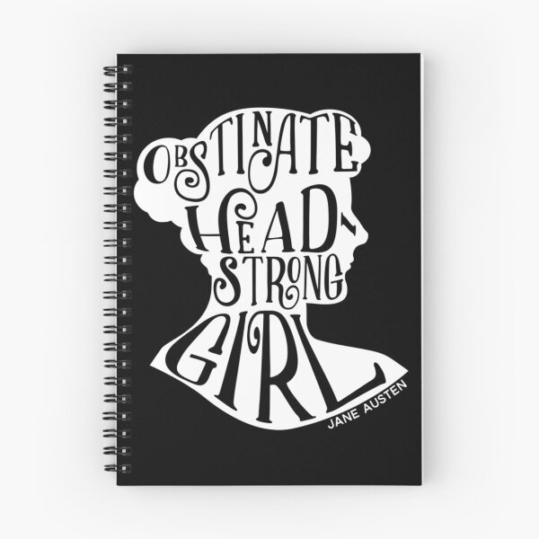 Item preview, Obstinate Headstrong Girl Pride And Prejudice Jane Austen Quote Design designed and sold by Paul-Vault.