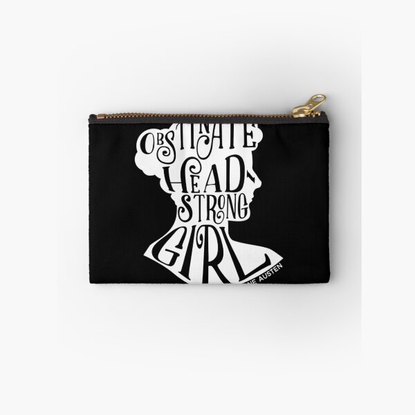 Item preview, Obstinate Headstrong Girl Pride And Prejudice Jane Austen Quote Design designed and sold by Paul-Vault.