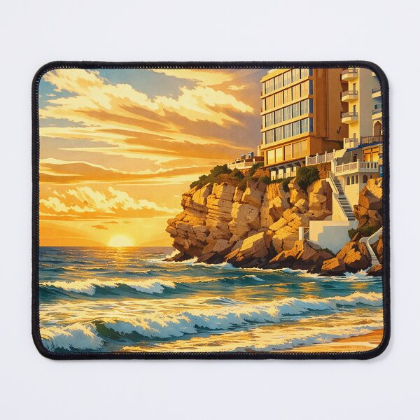 Item preview, Benidorm In The Winter Time - Spain designed and sold by The Deco Bureau.
