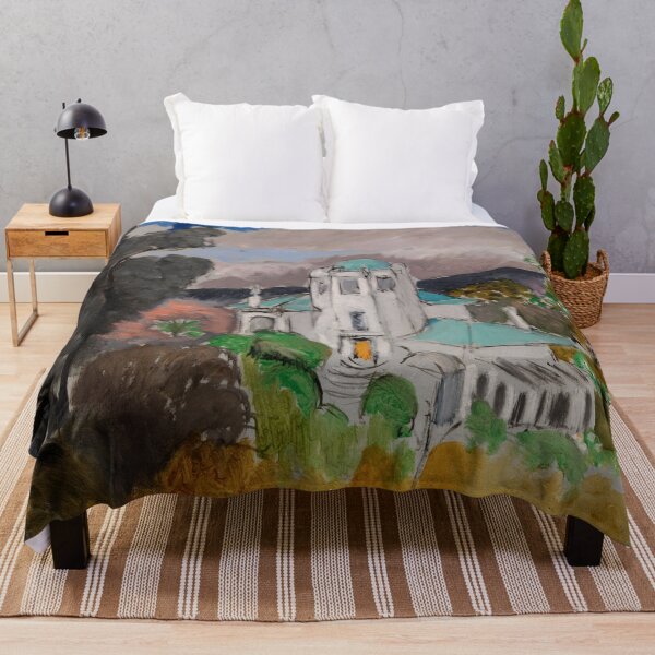 Item preview, Blue Villa by Henri Matisse: Fauvist Architectural Landscape Poster designed and sold by artofuniverse.