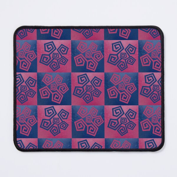 Item preview, Pink Navy Zigzag Geometric Pattern - Dynamic Abstract Design designed and sold by Italian Ink Studio.