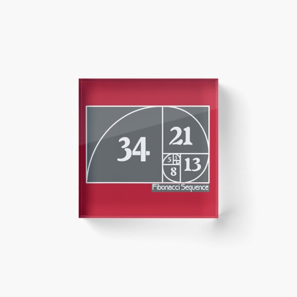 Item preview, Fibonacci sequence designed and sold by MKBL.