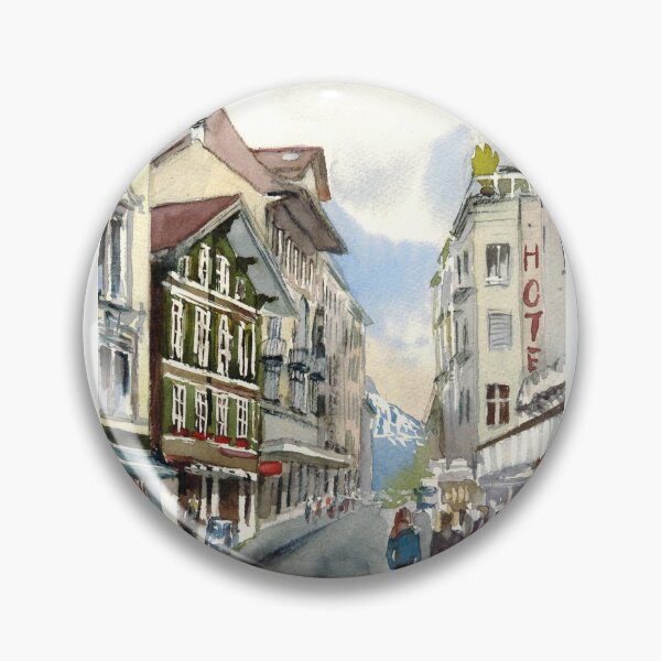 Item preview, Streets of Interlaken. Switzerland designed and sold by Colibri77.