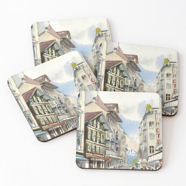 Item preview, Streets of Interlaken. Switzerland designed and sold by Colibri77.