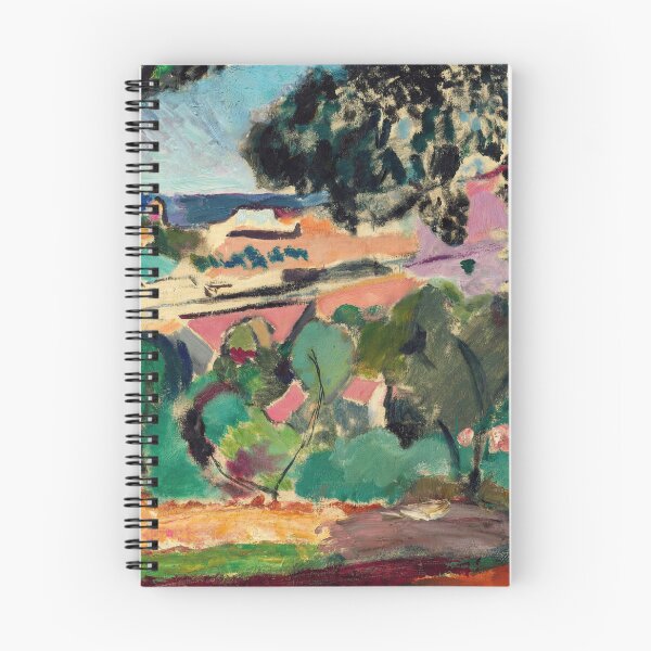 Item preview, Collioure Landscape by Henri Matisse: Fauvist Mediterranean Hillside Poster designed and sold by artofuniverse.