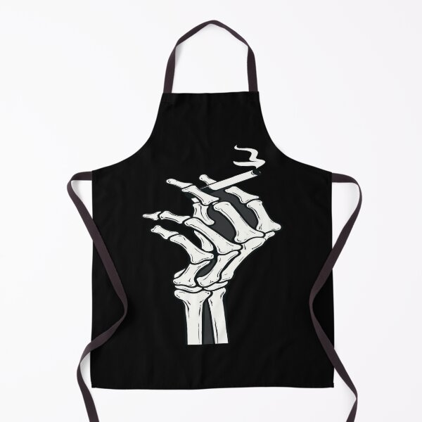Item preview, Smoking Skeleton Hand Art – Dark Aesthetic Skull Illustration for Edgy Streetwear & Alt Decor designed and sold by Bright Nest Studio.