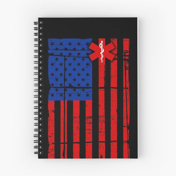 Item preview, Gifts for EMT EMS American Heroic USA FLag designed and sold by djpraxis.