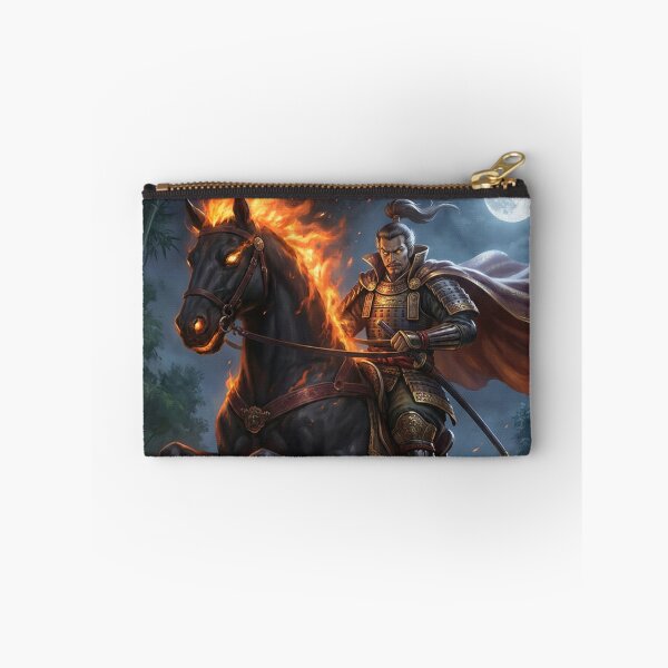 Item preview, The Night Raid: Samurai on Hellfire Steed designed and sold by Mori-no-Akari.