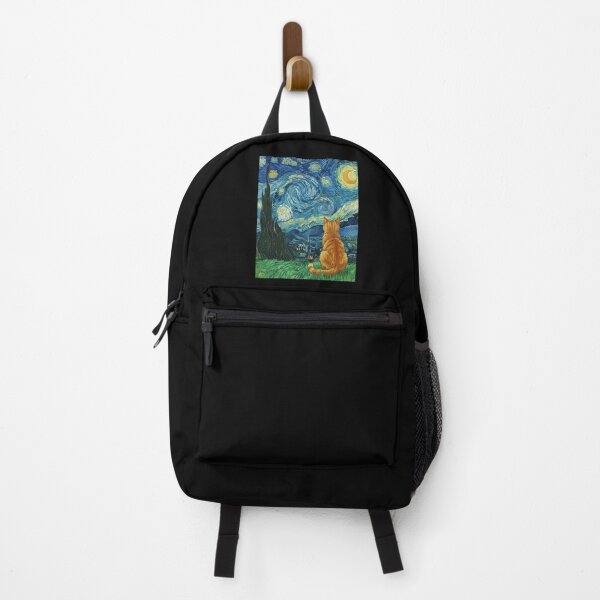 Item preview, Starry Night Orange Cat Painting I designed and sold by Lemon Pepper.