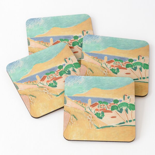 Item preview, Collioure En Aout by Henri Matisse: Fauvist Coastal Landscape Poster designed and sold by artofuniverse.