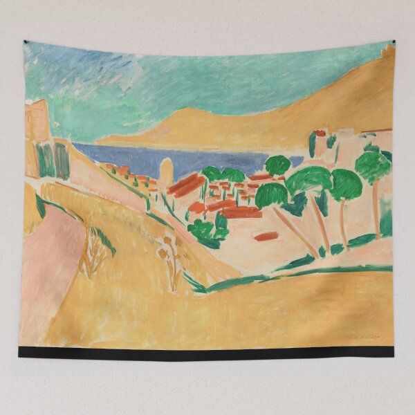 Item preview, Collioure En Aout by Henri Matisse: Fauvist Coastal Landscape Poster designed and sold by artofuniverse.