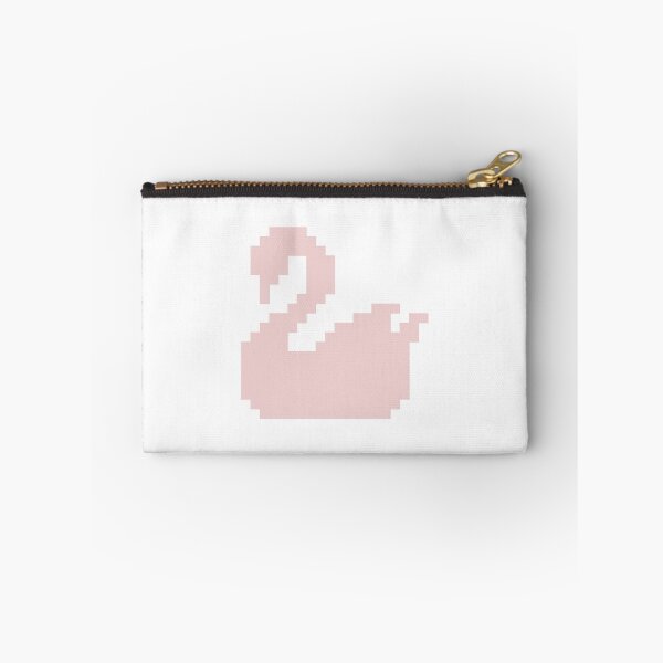 Item preview, pink pixel swan designed and sold by sweetb3rry.