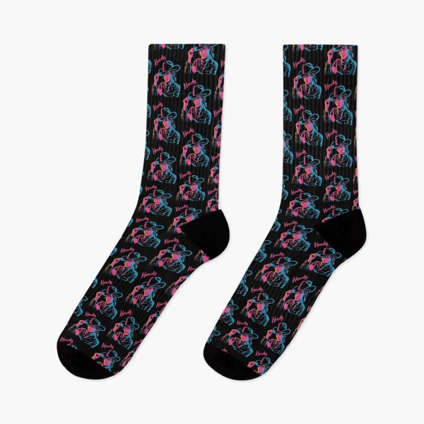 Item preview, Howdy Cowgirl Neon – Trendy Western Style Design designed and sold by Versik-.