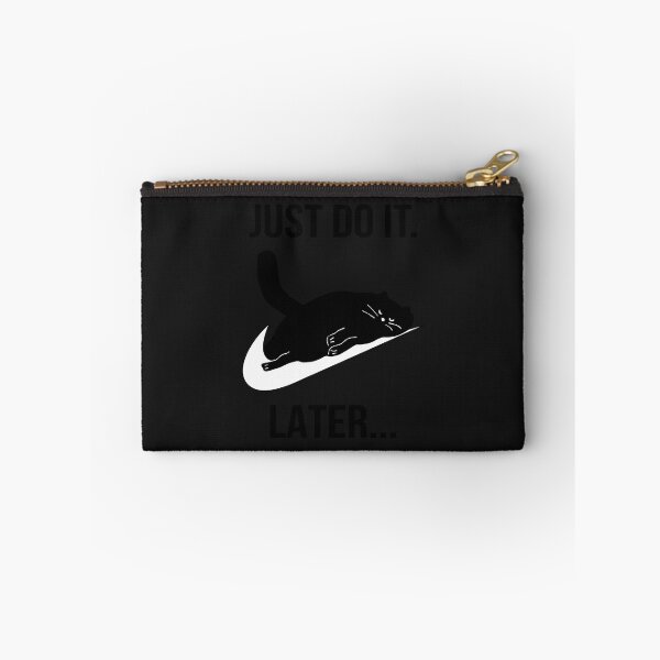 Item preview, Just Do It Later Black Cat designed and sold by Bucov.