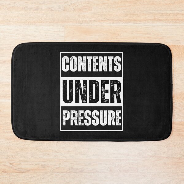 Item preview, Contents Under Pressure  Stressed Out Tee Sarcastic Mental Health Gift Idea designed and sold by Bucov.