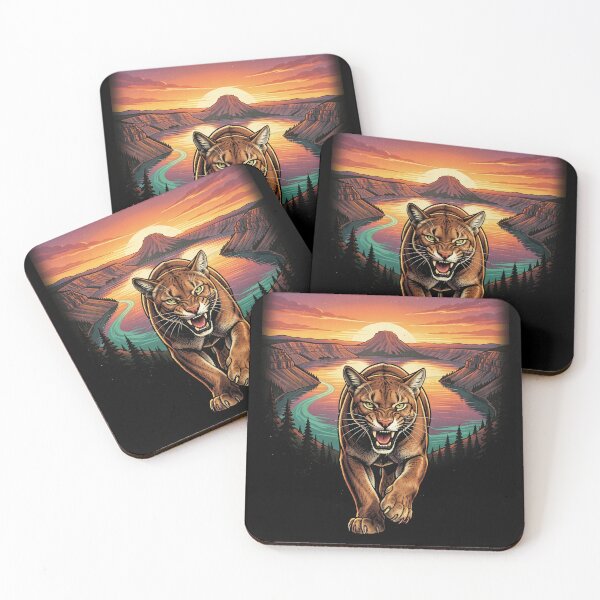 Item preview, Cougar Spirit at Sunset designed and sold by myforestfog.