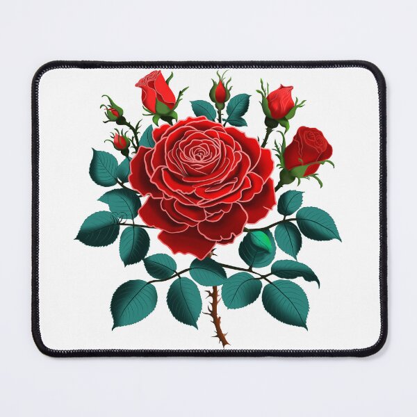 Item preview, Red rose of Namaloue designed and sold by cheznamaloue.