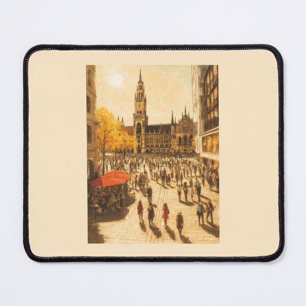 Item preview, A Travel Print of Munich - Germany designed and sold by StudioRedKoala.