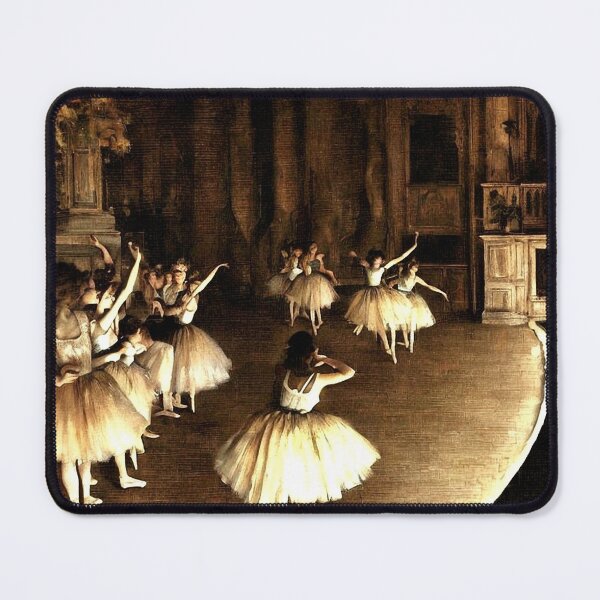 Item preview, La Répétition sur Scène Behind the Curtain: The Intimate World of Ballet Rehearsal designed and sold by artdesignsnow.