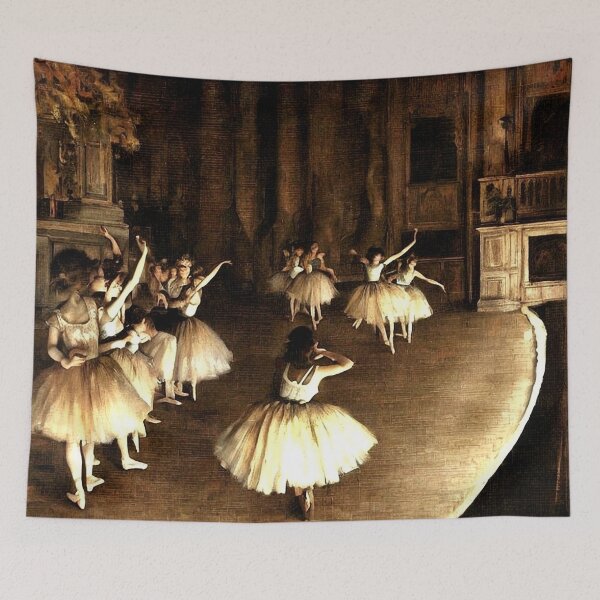 Item preview, La Répétition sur Scène Behind the Curtain: The Intimate World of Ballet Rehearsal  designed and sold by artdesignsnow.