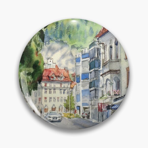Item preview, Interlaken cityscape. Switzerland designed and sold by Colibri77.