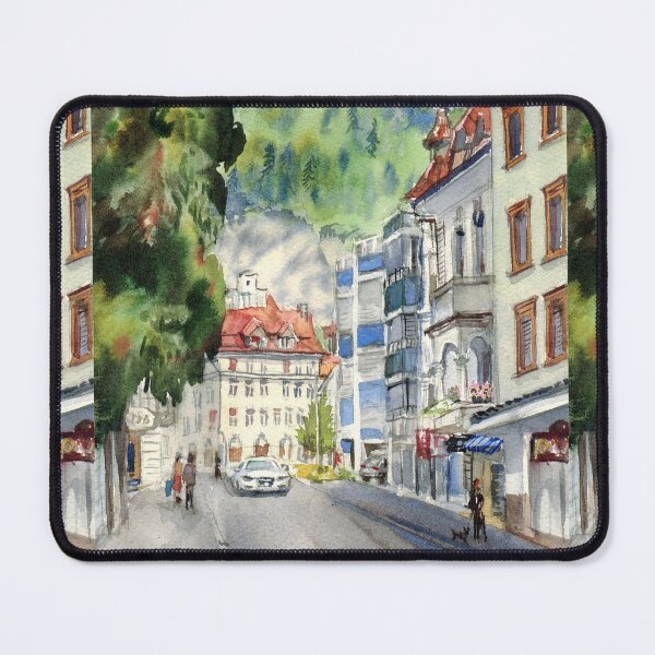 Item preview, Interlaken cityscape. Switzerland designed and sold by Colibri77.