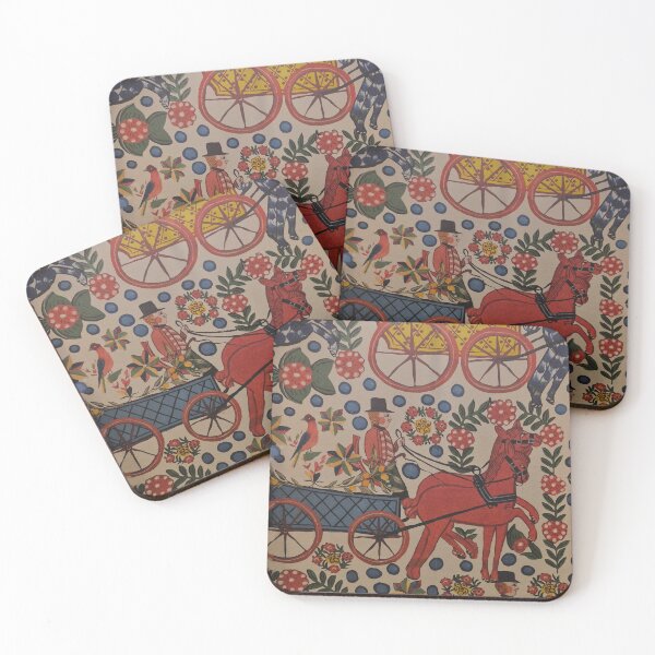 Item preview, Vintage Antique Wallpaper Curtains Material 18th Century Design designed and sold by KALEIDOSCOPE UK.