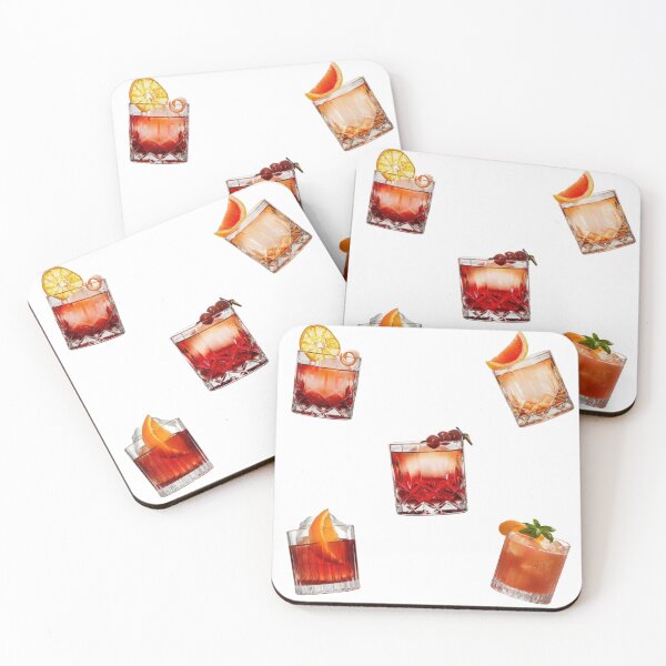 Item preview, Vintage Summer Beach Cocktails Tropical Spirits Pack designed and sold by Aesthetic Crew.