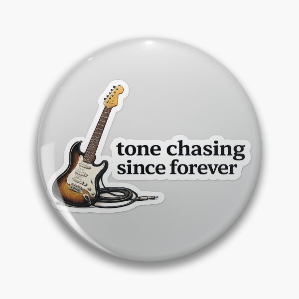Item preview, Tone Chasing Since Forever Guitar Meme designed and sold by Retr0Tshirts.