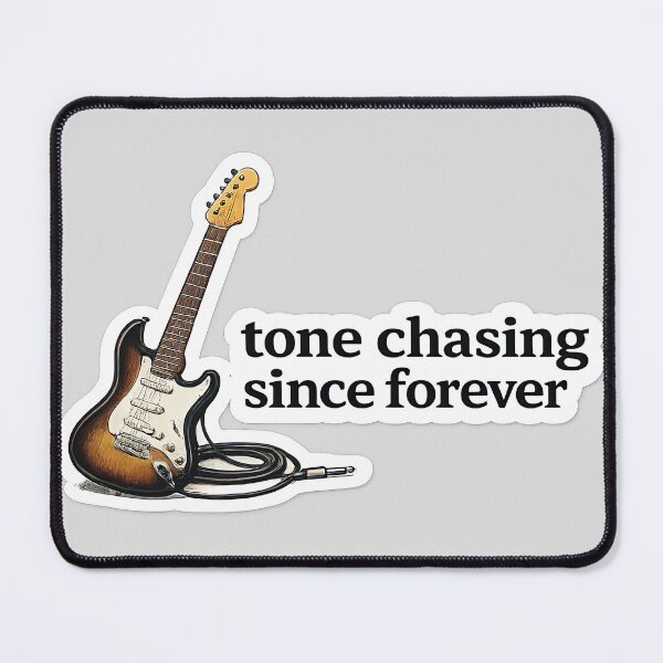 Item preview, Tone Chasing Since Forever Guitar Meme designed and sold by Retr0Tshirts.