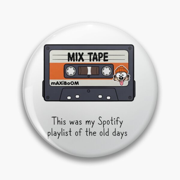 Item preview, Vintage Mix Tape – My Spotify Playlist of the Old Days – mAXiBoOM Original designed and sold by mAXiBoOM.