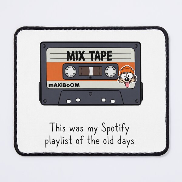 Item preview, Vintage Mix Tape – My Spotify Playlist of the Old Days – mAXiBoOM Original designed and sold by mAXiBoOM.
