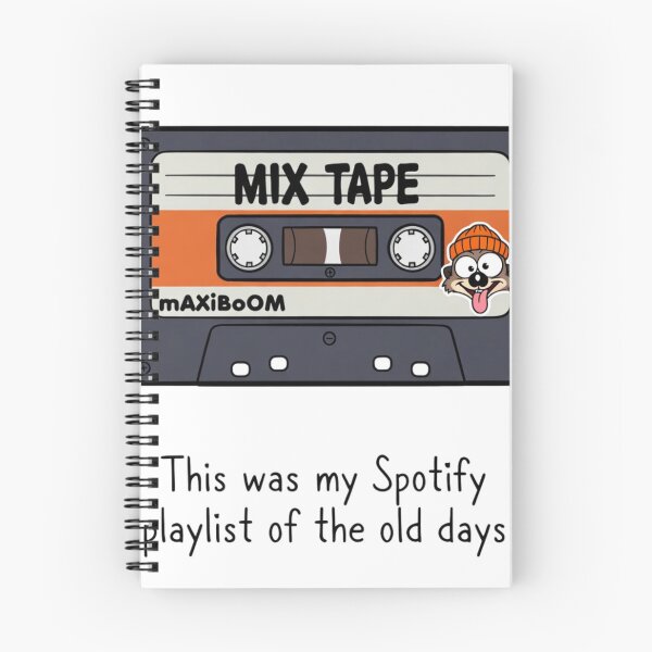 Item preview, Vintage Mix Tape – My Spotify Playlist of the Old Days – mAXiBoOM Original designed and sold by mAXiBoOM.