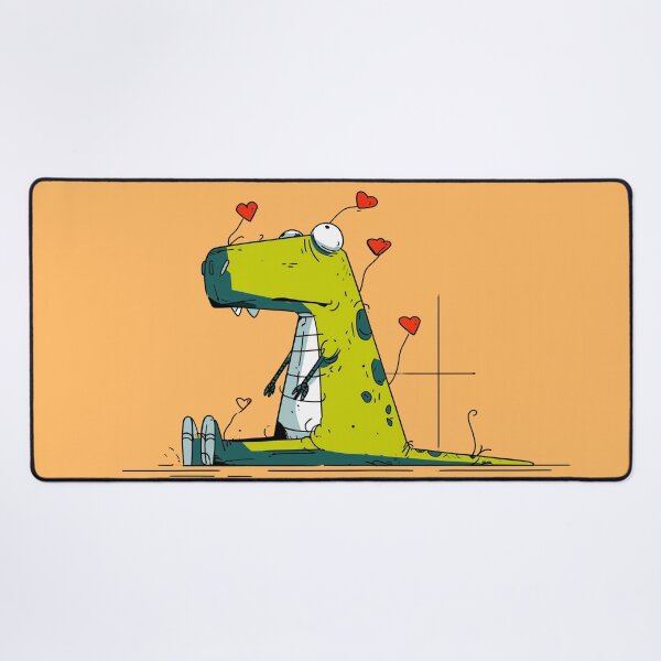 Item preview, Love-Struck Dino designed and sold by Bearabilia.