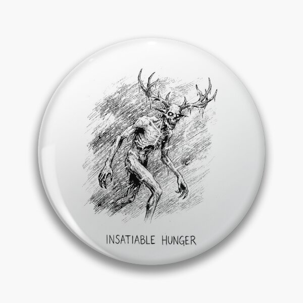 Item preview, The Frozen Starvation - Wendigo Cryptid  designed and sold by bapupa.