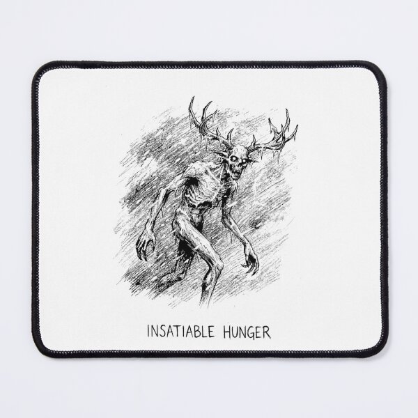 Item preview, The Frozen Starvation - Wendigo Cryptid designed and sold by bapupa.