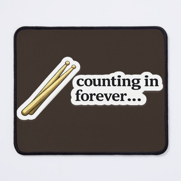 Item preview, Counting In Forever Drummer Meme designed and sold by Retr0Tshirts.