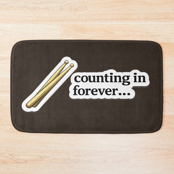 Item preview, Counting In Forever Drummer Meme designed and sold by Retr0Tshirts.