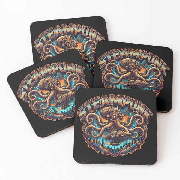 Item preview, Steampunk Octopus designed and sold by TimelessCW.