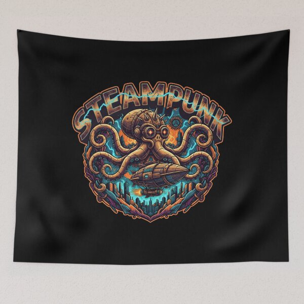 Item preview, Steampunk Octopus designed and sold by TimelessCW.