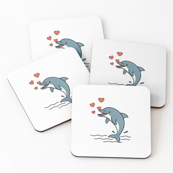 Item preview, dolphin of love designed and sold by sarahemelie.