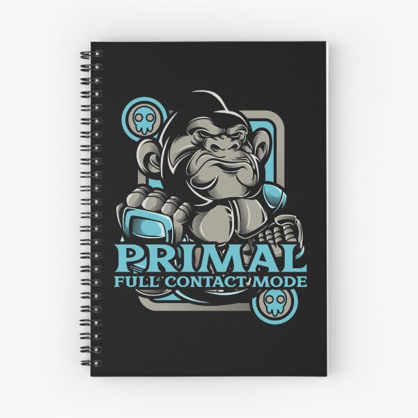 Item preview, Primal Full Contact Mode Boxing T-Shirt, Gorilla MMA Fighter Graphic designed and sold by FusionTeeDesign.
