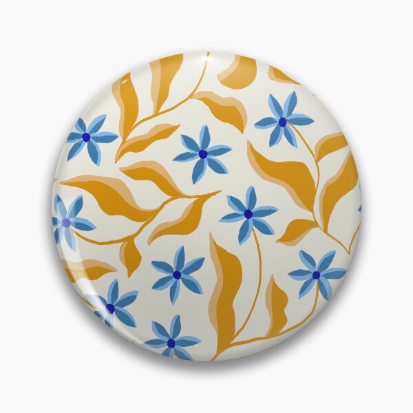 Item preview, Blue flowers designed and sold by VictoriaP79.