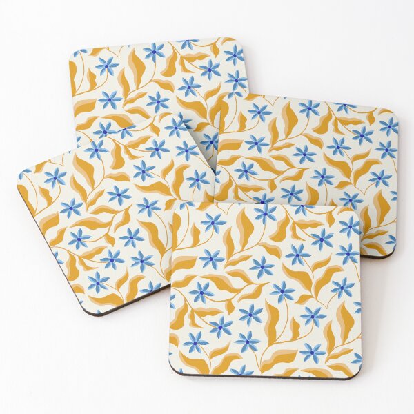Item preview, Blue flowers designed and sold by VictoriaP79.