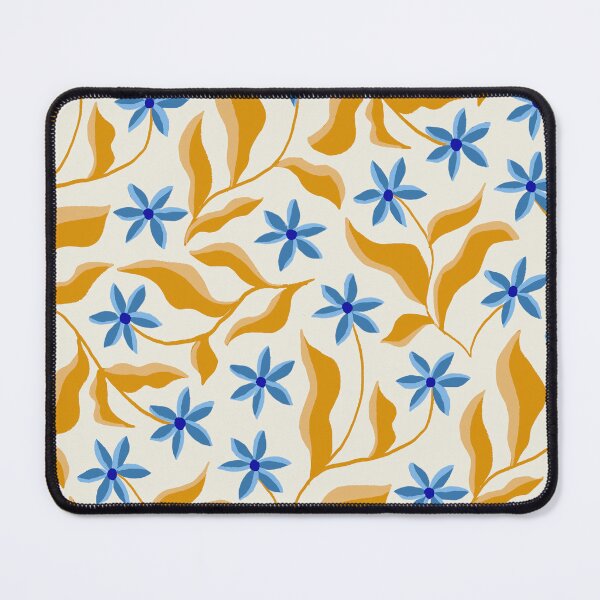 Item preview, Blue flowers designed and sold by VictoriaP79.