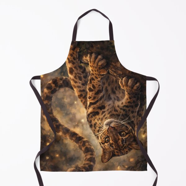 Item preview, Leopard Hanging from a Tree designed and sold by cuprum.