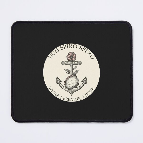 Item preview, Dum Spiro Spero While I Breathe I Hope | Dark Academia Latin designed and sold by VENOHA.