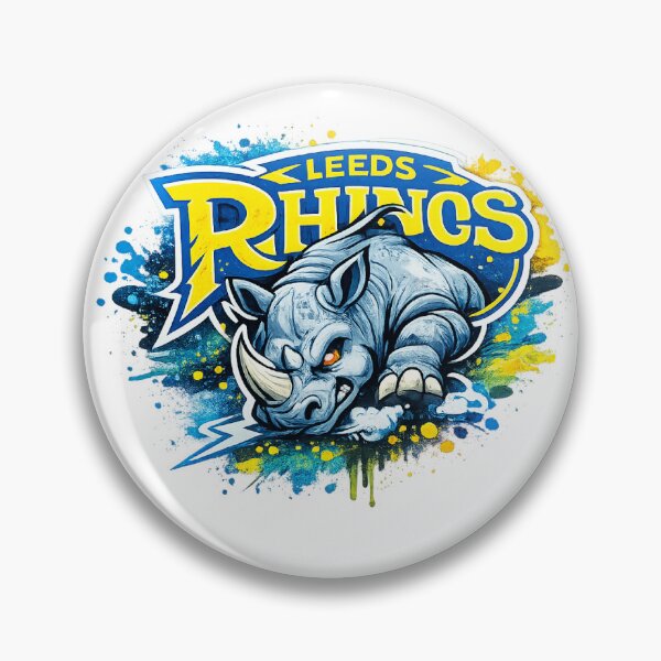 Item preview, Leeds Rhinos Graffiti – Bold Rugby League Fan Art Sticker designed and sold by Annette Brown.