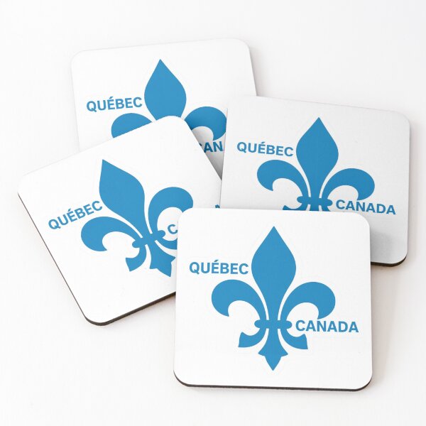 Item preview, Quebec Fleur-de-Lis Minimal Sticker – Canada designed and sold by Timeless Design.